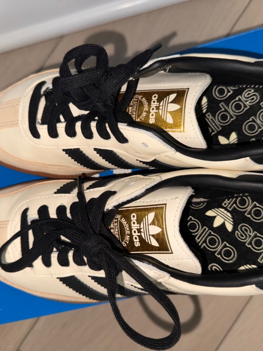 Adidas Sambas OG Cream/Black - Picture 3 of 6